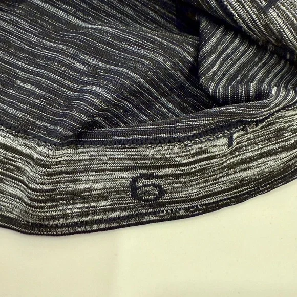 Lululemon Peloton Swiftly Speed Racerback Tank Heathered Black - Picture 7 of 10